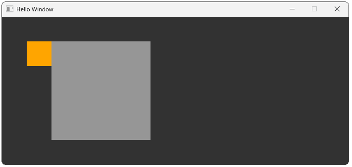 Screenshot showing our Button and Settings menu