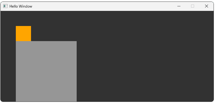 Screenshot showing the repositioned settings menu