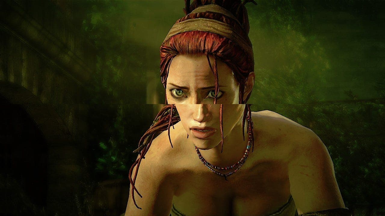 Screenshot showing screen tearing
