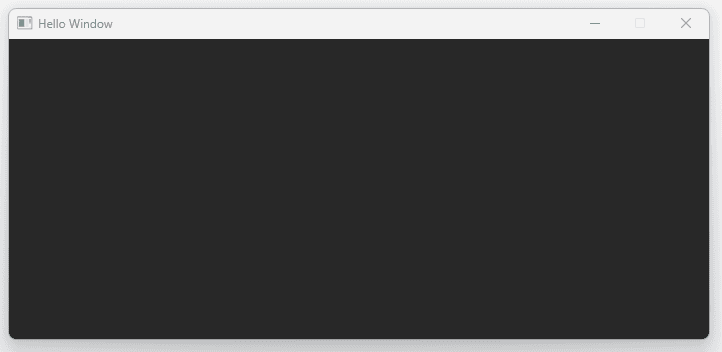 Screenshot of a window with a dark background